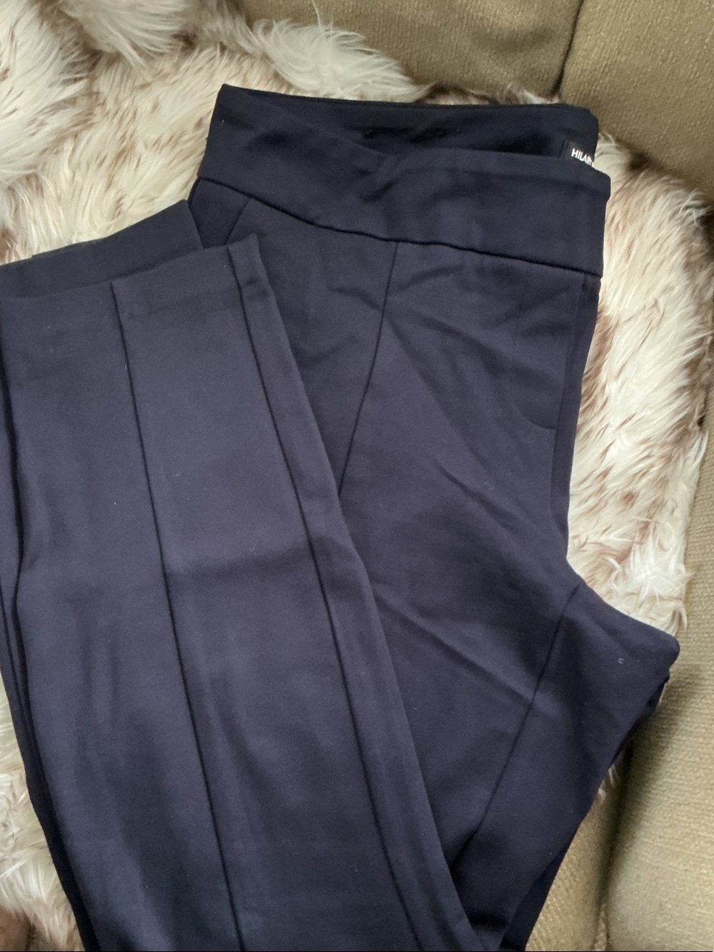 Hilary Radley Navy Stretch Trousers